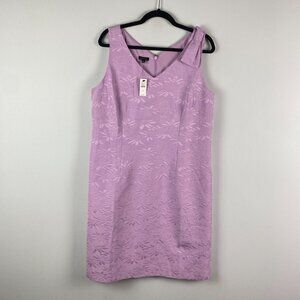 Talbots Lavender Sleeveless Dress